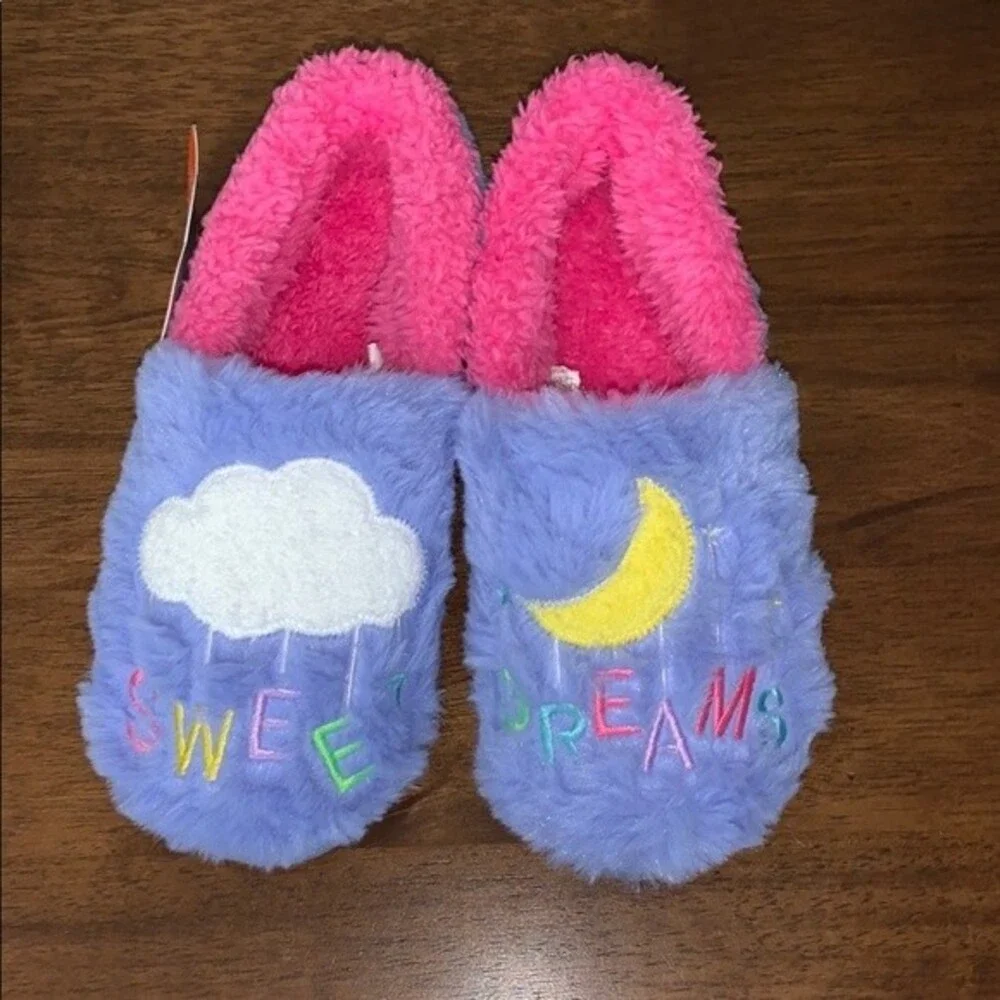 Wonder Nation Girl Sweet Dreams Closed Back Aline Slipper 13-1